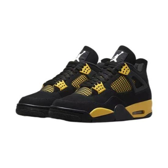 Air Jordan 4 Retro Yellow Thunder 2023 AJ4 JORDON 4 Mens DH6927-017