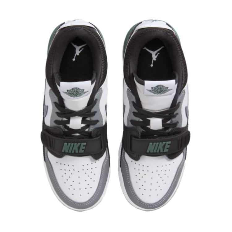 Air Jordan Legacy 312 Low GS Oxidized Green Kids Sneakers White Black Cool-Grey CD9054-131
