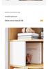 Triangular Corner Shelf Cabinet: Simple Storage for Bedroom and Living Room