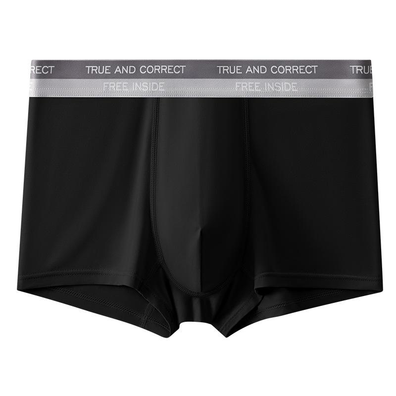 Herren Unterwäsche Antibakterieller Schritt Vier-Eck-Unterhosen Herren Boxershorts