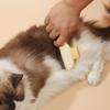 Cat Brush For Short Long Hair Deshedding Tool With Release Button Pet Grooming Comb Fur Remover Shedding Supplies