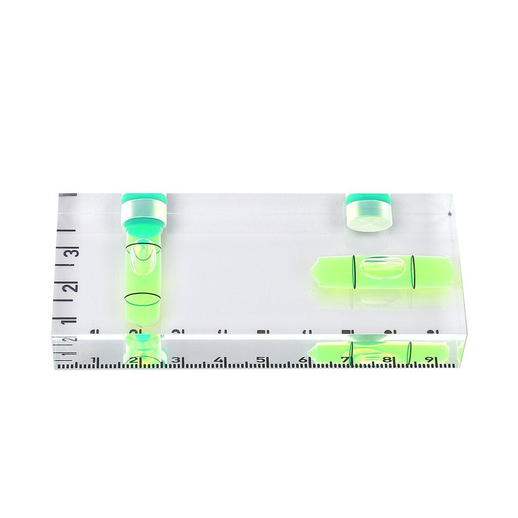 Wasserwaage Magnetisch Acryl Horizontal Vertikal Tragbar Taschenwasserwaage für Heimdekoration