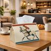 1pc Vintage Sporting Classic Tissue Box, Horse Rider Illustration Perfect for Outdoor Gatherings, Daily Desktop Use, And Suitable for Bedrooms, Living