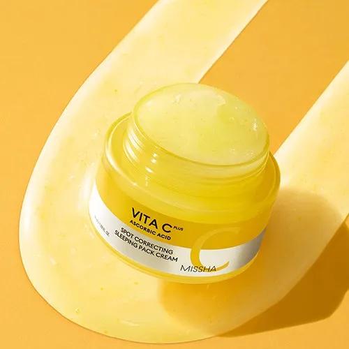 [MISHA] VITA C Plus Sleeping Pack Cream