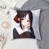 Kaguya-Sama Love Is War Kaguya-Sama Double-Sided Printed Square Pillow Cover Decorative Cushion Cover For Sofa Bedroom Bedside
