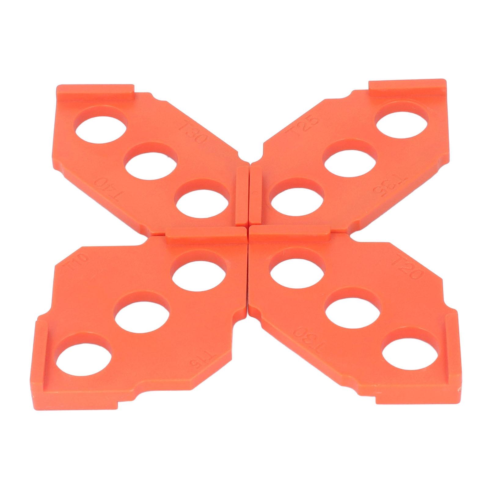 

Набор из 4 шаблонов для фрезерования радиусов, шаблоны для фрезера для закругления углов, радиусная фреза для деревообработки, кромочный фрезер