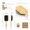 BESTOOL Hair Boar Bristle Wooden Paddle for and Hair Care for Shiny Hair Texture Improvement Brush, Comb, Brush, Men, Women, Children, High-Quality
