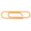 Schattig Ontwerp 3 Doosjes Paperclip Metaal Sinaasappelvormige Paperclip Draagbaar Ontwerp PET Gecoat Draad Kleine Paperclip Huis