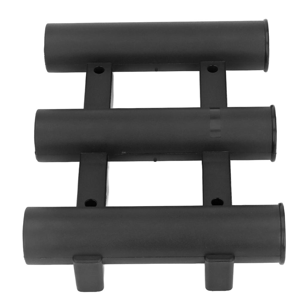 Fishing Rod Holder ABS 3 Tubes Rod Rack Bracket Fishing Accessories for Freshwater Seawater Kayak