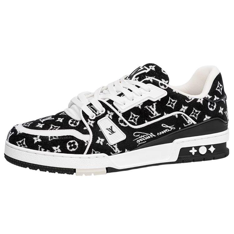 Louis Vuitton Lv Trainer Sneakers 'Black Monogram' 1ABFTE