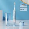 Portable All-in-One Travel Toothbrush & Toothpaste Set with Soft Bristles and Folding Design for Orthodontic Appliances