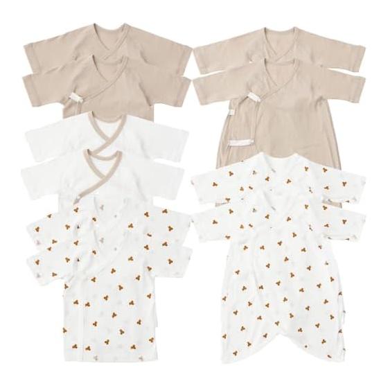 Iris Plaza Newborn Underwear Set of 10 Bears (Greige)