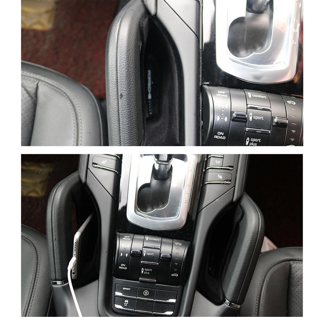 Interior Car Center Console Seat Side Storage Box Holder Handle Organizer Container Replacement for Porsche Cayenne