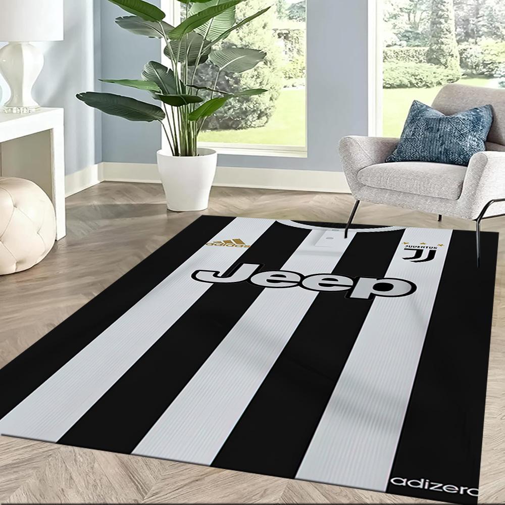 Juventus Floor Mat Perfect For Dormitory Bedrooms Foyer Study Room Antislip Rug Office Home Decor Wedding Party Gift