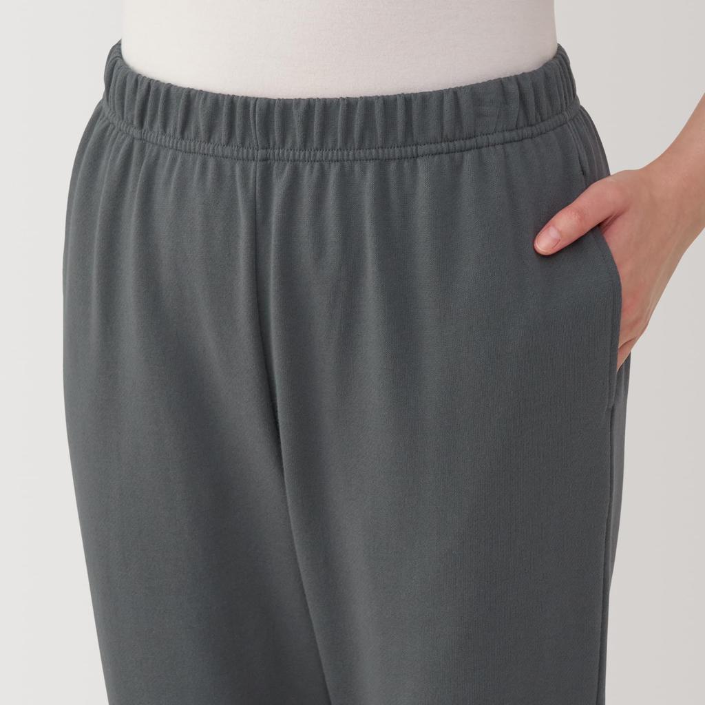 MUJI Loosely Twisted Sweatshirt Long Sleeve Loungewear Size S Women's Set, Navy, (FD1LAA5S)