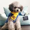 New Warm Pet Scarf Knitted Windproof Neckerchief Solid Color Coldproof Neck Warmer Puppy Accessories