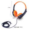 SY-G30 Wired Headphone Comfortable Noise Reduction Over-Ear Computer Headphone with Microphone for Online Course