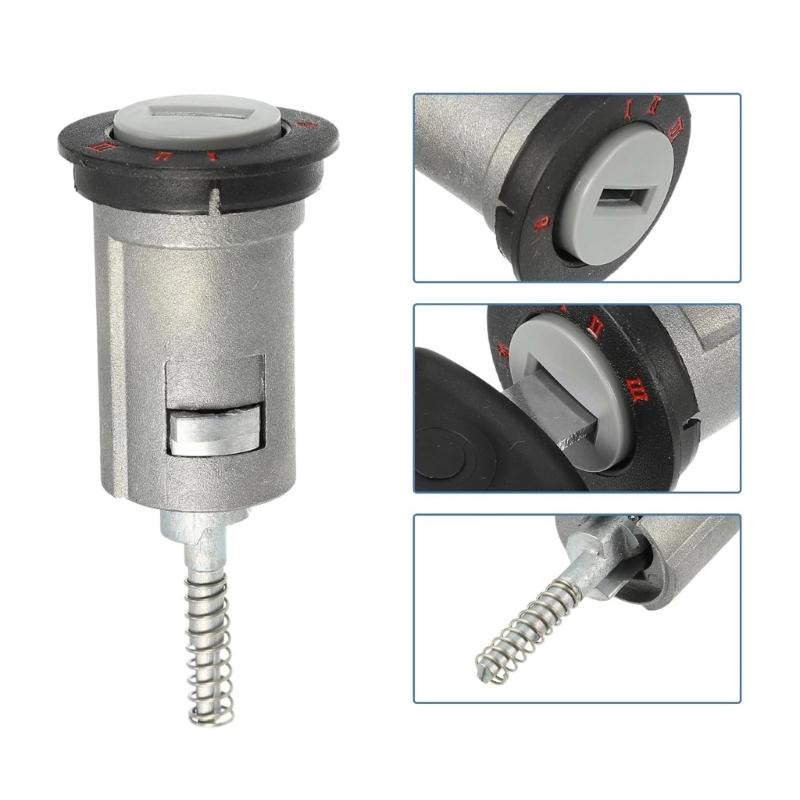 Car Ignition Switch Lock Cylinder Replacement Lock Cylinder with 2 Keys for Meriva A Auto Accessories 0914861 90511999