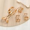 Bracelet, ring set, temperament, open collar, irregular stud earrings, bracelet.