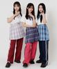 WEGO School Line Track Tracksuit for Students and High School Size Wine Women's Pants, Pants, Jersey, Students, F,