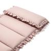 Francfranc [Online Shop Exclusive] Ruffled Floor Mat, 70 X 180 Cm, Pink, 2025 Model, Fluffy Nap Cushion