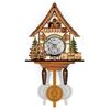 Wall Clock Antique Wooden Wall Clock Retro Wall Hanging Clock for Living Room Home Decor