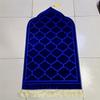 Soft Prayer Mat Thick Sponge Easy To Carry with Tassel Embossed Prayer Mat for Multiple Scenes