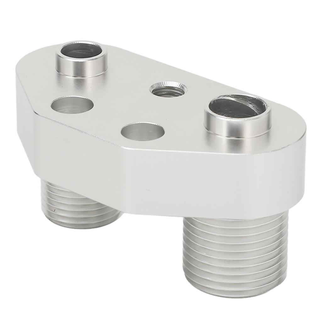 AC Compressor Adapter Rebuild Kit Aluminium Alloy Good Sealing Straight Fitting for Sanden SD7B10 7176 Compressor