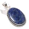 Lapis Lazuli Edelsten 925 Sterlingsølv Smykker Anheng 2,17"