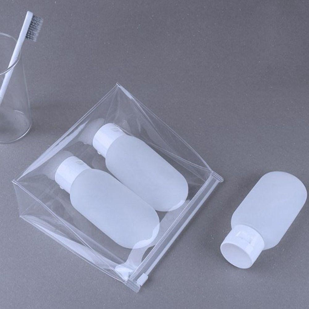 Rits/Zelfsluitende Reisorganizer Multifunctionele Transparante Make-up Pouch Schoonheidsspecialist Cosmetische Tas