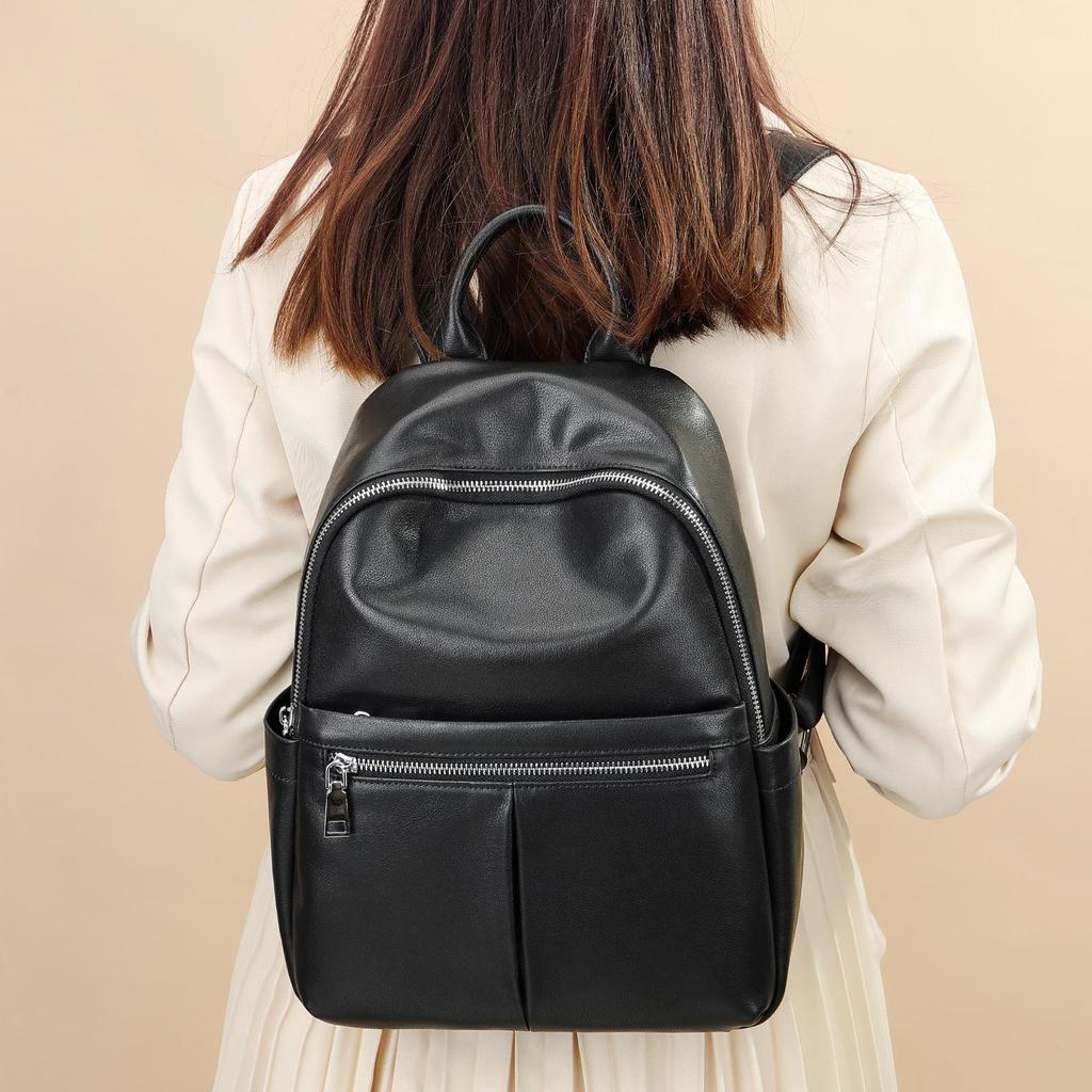 Marant 2022 Genuine Leather Ladies' Trendy Small Backpack for Girls