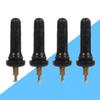 Jeep Air Pressure Sensor Valves - Qiilu TPMS Tire Pressure Monitoring System Explosion-proof Snap Tire Valve Stems 4pcs Set
