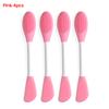 8/2pcs Double-Ended Silicone Face Mask Brush Reusable Soft Facial Masks Applicator Massage Spatula for Cream Skincare Supplies