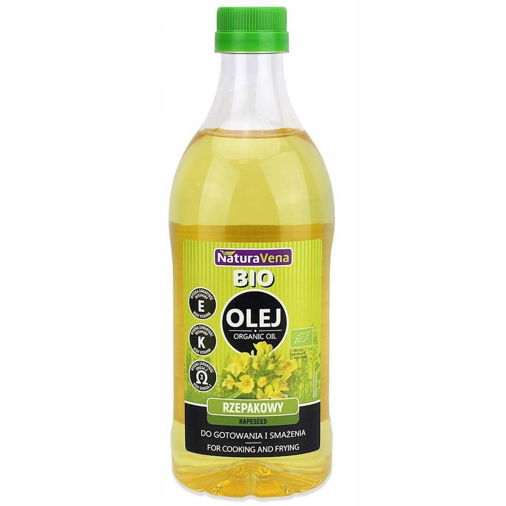Rape Seed Oil For Cooking And Frying Organic 1 L - Naturavena
