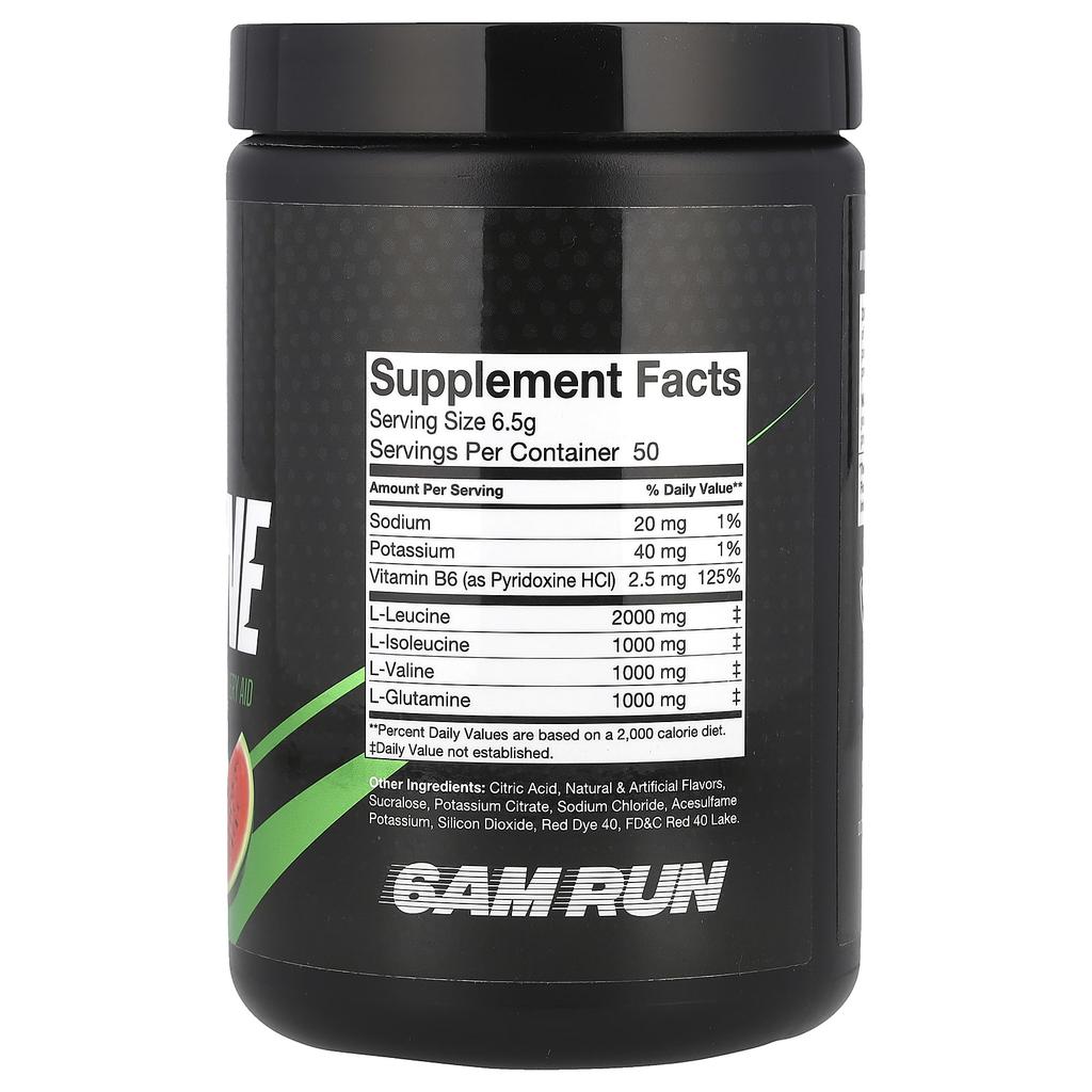 6AM Run, finish line, muscle pain + energy recovery, watermelon, 325g (11.46 oz)