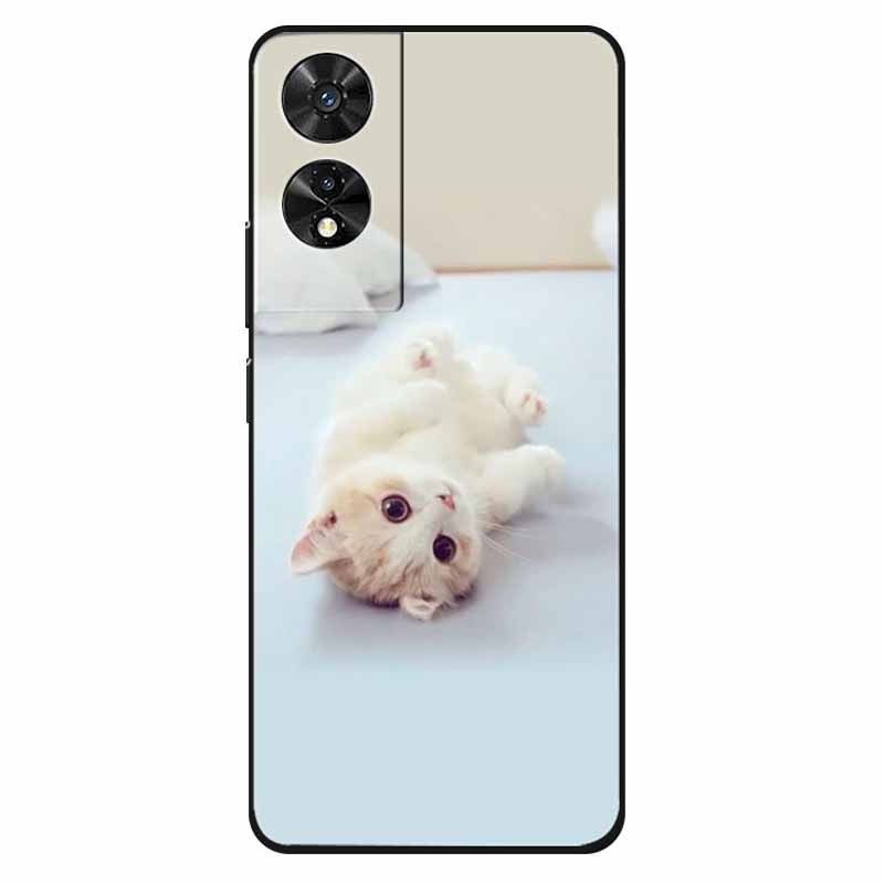 For TCL 505 Case Silicone Fashion Protective TPU Soft Funda for TCL 505 Phone Cover Animal Bumper for TCL505 Coque Shell Cute