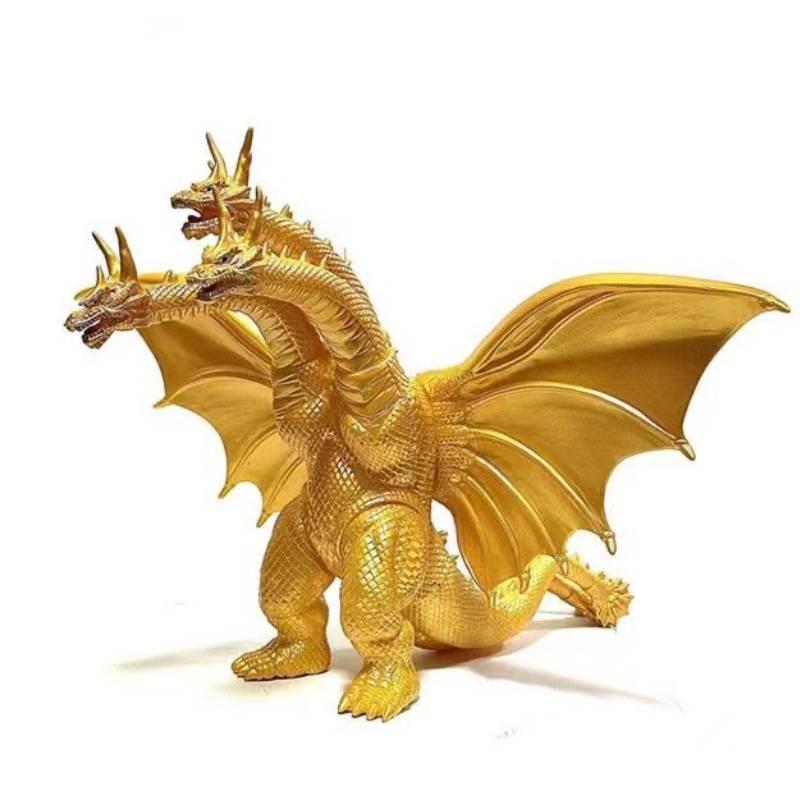 Majestic Godzilla Monster King Ghidorah Colossal Action Figure Toy Model Collectible