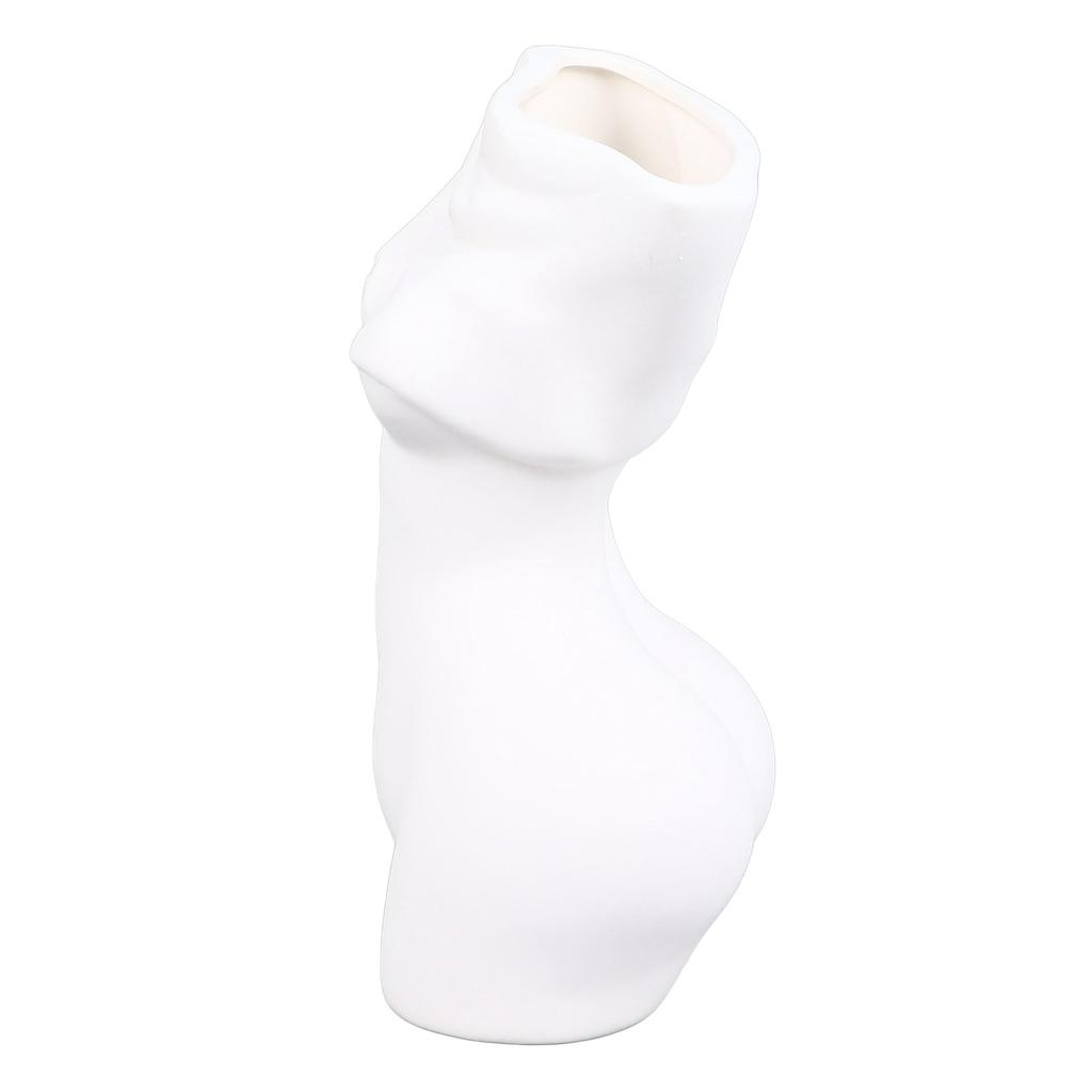 Feminine Body Vase Ceramic Modern Decorative Feminine Curve Flower Vase for Bedroom Living Room