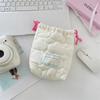 51121 Cute Quilted Instant Camera Bag - Soft, Shockproof, Dustproof