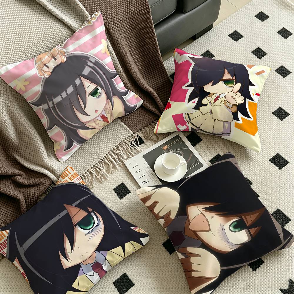 Cute KKuroki TomokoS Pillowcase toon Gift Cushion Cover Bedroom Home Sofa Chair Seat Decor pillow case