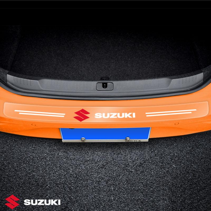 Transparent Car Trunk Badge Protective Sticker For Suzuki Jimny GW250 Samurai Vitara Swift Baleno SX4 Ignis Alto Splash Swace