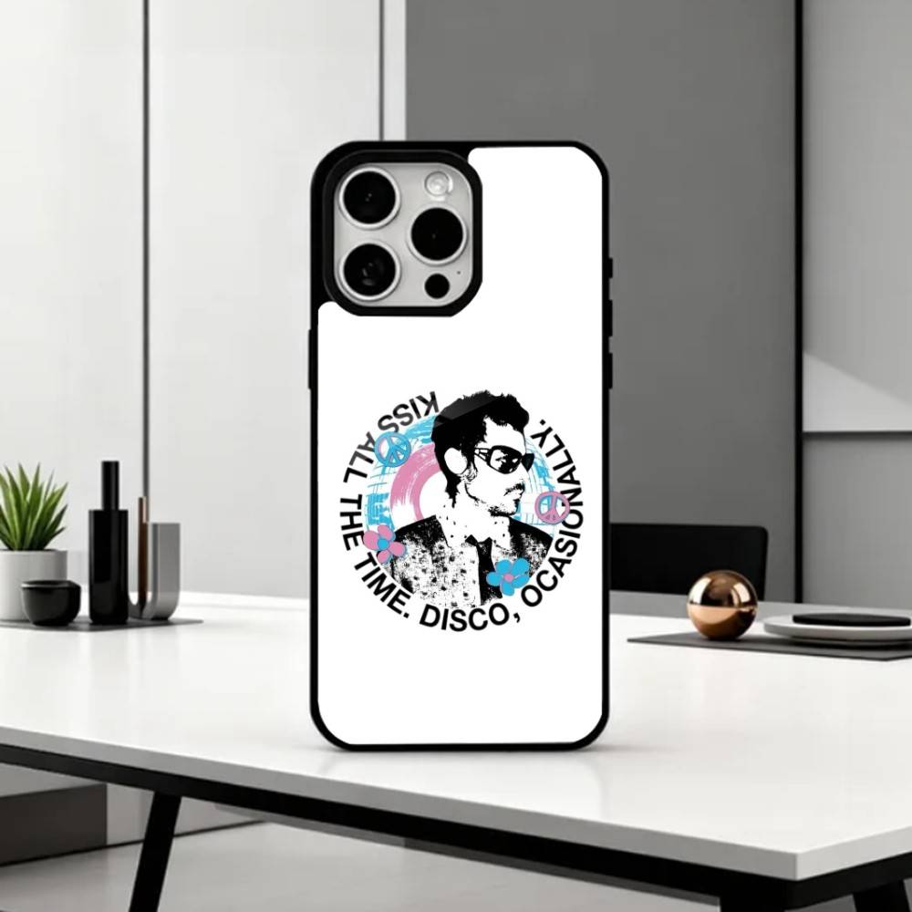 H-Harry Kiss All The Time S-Styles Phone Case For iPhone17,16,15,14,13,12,11 Plus,Pro Max Magnetic For Magsafe Wireless Charging