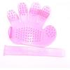Grooming Glove for Dogs and Horses, Pink Pet Massage Brush for Labradoodle, Easy Clean Soft Rubber Material