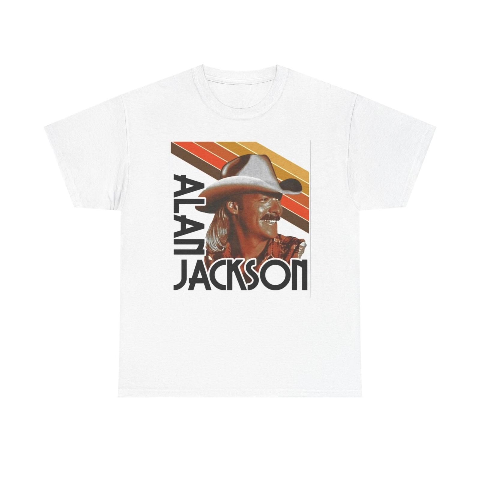 Men s and Women s T-shirts Alan Jackson Graphic XXL