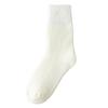 Women's Winter Mid-Tube Socks - Thick, Warm, Soft, Plus Velvet, Solid Colors, Imitation Cashmere, Versatile Casual Home Wear.
