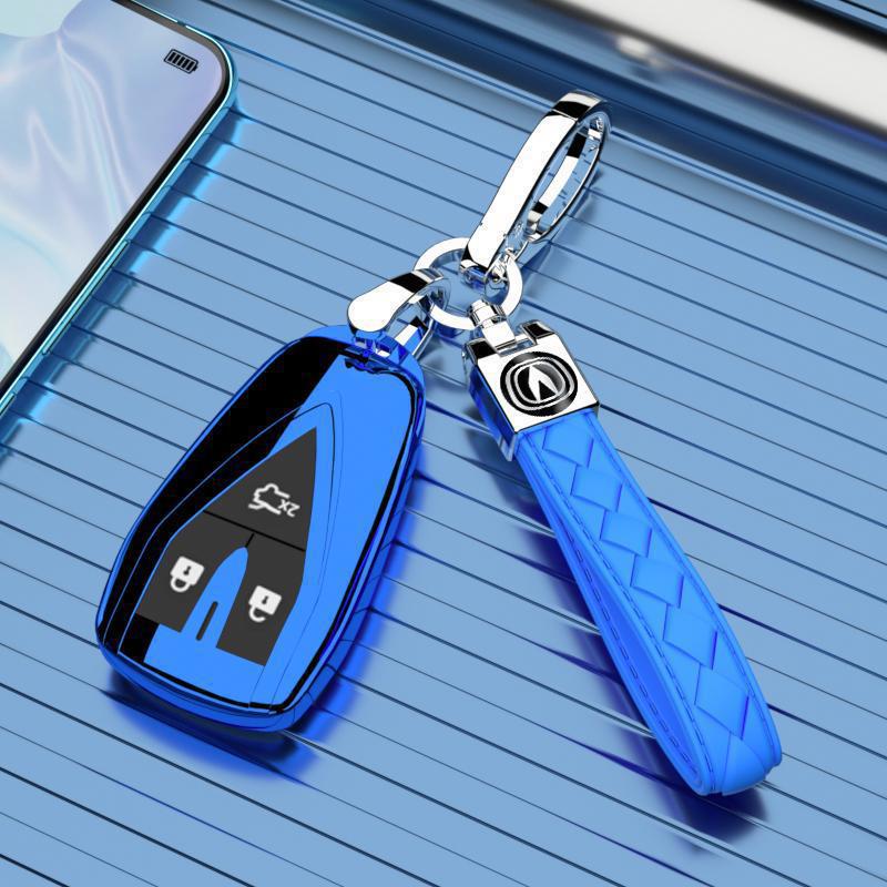 Changan UNi-T Key Case: Full Coverage, Sporty 3-Button Protective Shell