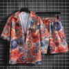 Shirts Man Sets Beach White Outfits 2 Piece Outfit Korean Two Set T-shirts Shorts Suits For Men Chic Stretch Loose Cool Shirts