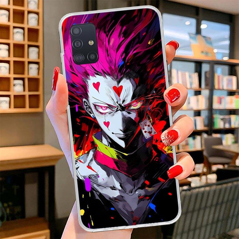 Hot Anime Hunter X Cover Phone Case For Samsung Galaxy A12 A22 A32 A52 A72 A02S Phone Case Note 20 Ultra 10 S10 Plus A51 A71 A50