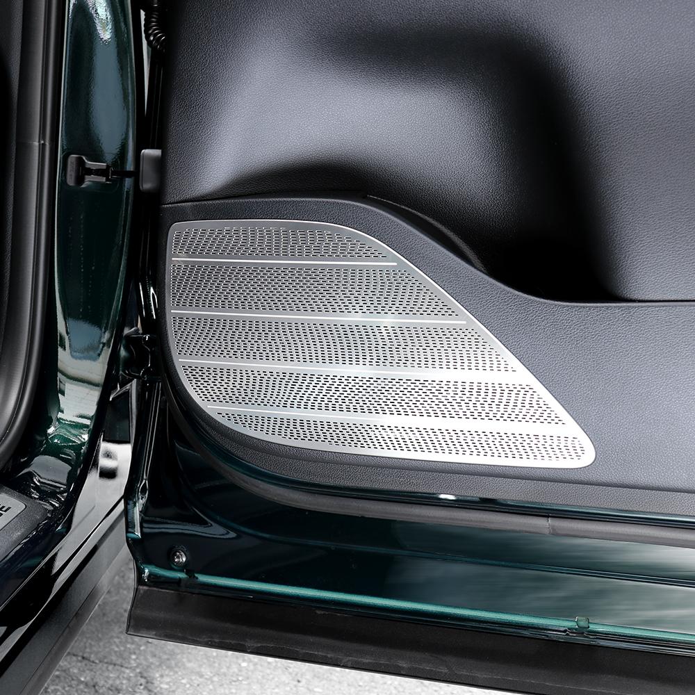 For Hyundai Palisade 2020-2026 Car Tuning Stainless Steel Stainless Steel Auto Door Speaker Cover Trim Car Interior Parts