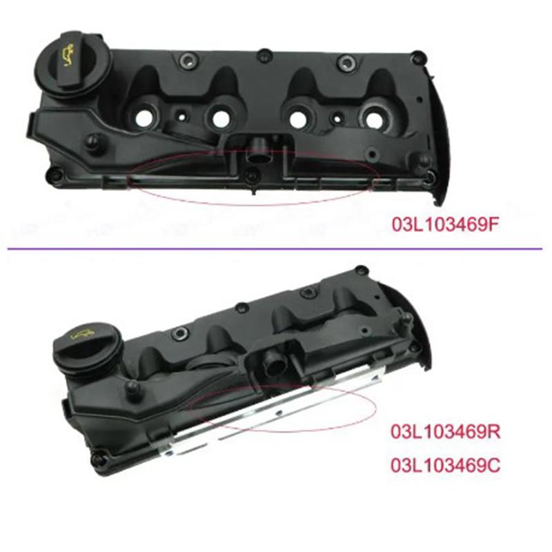03L103469R 03L103469F Engine Cylinder Valve Cover With Gasket For Seat Exeo ST 3R2 VW Amarok Crafter 2.0 TDI BiTDI 03L103469R